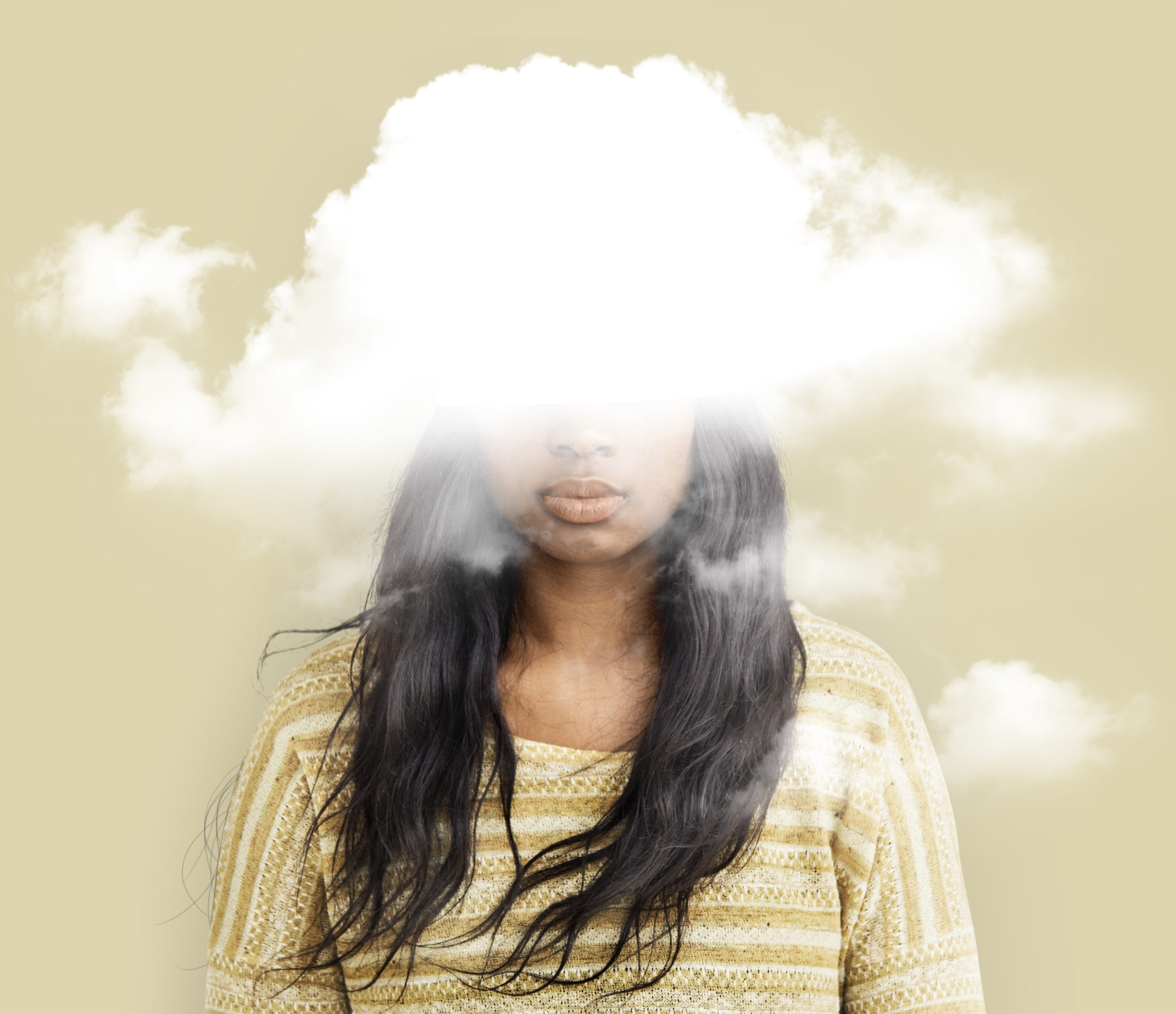 Cloud Hidden Dilemma Depression Bliss